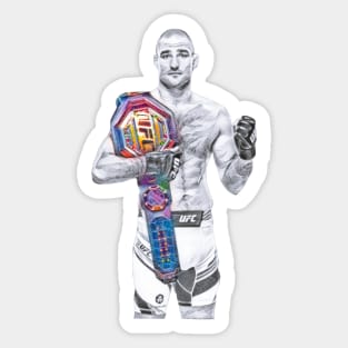 Sean Strickland Champion Sticker